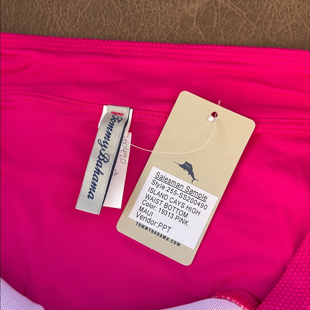 Tommy Bahama Island Cays high waist Bikini Bottom - Small - New - Picture 4 of 5